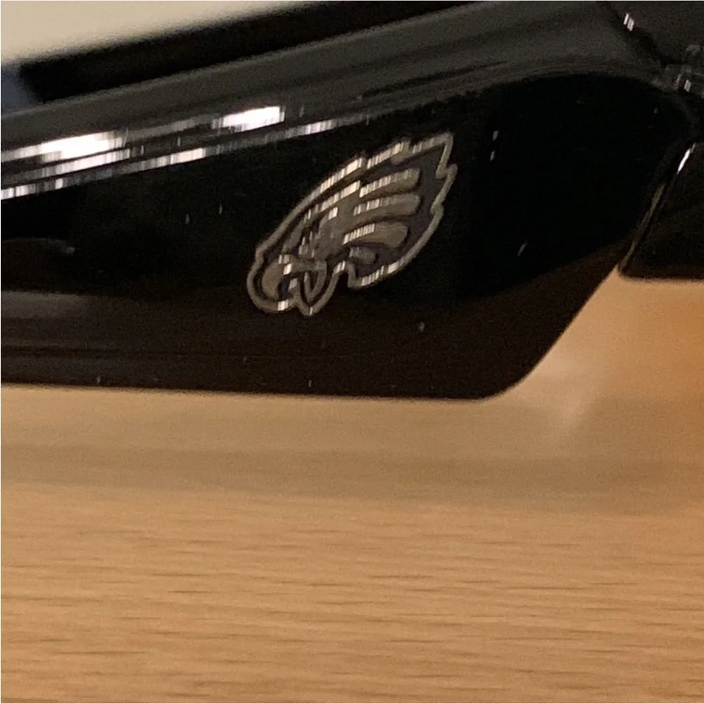 NFL Philadelphia Eagles Sunglasses Dynasty 2.0 Black with Green Tips